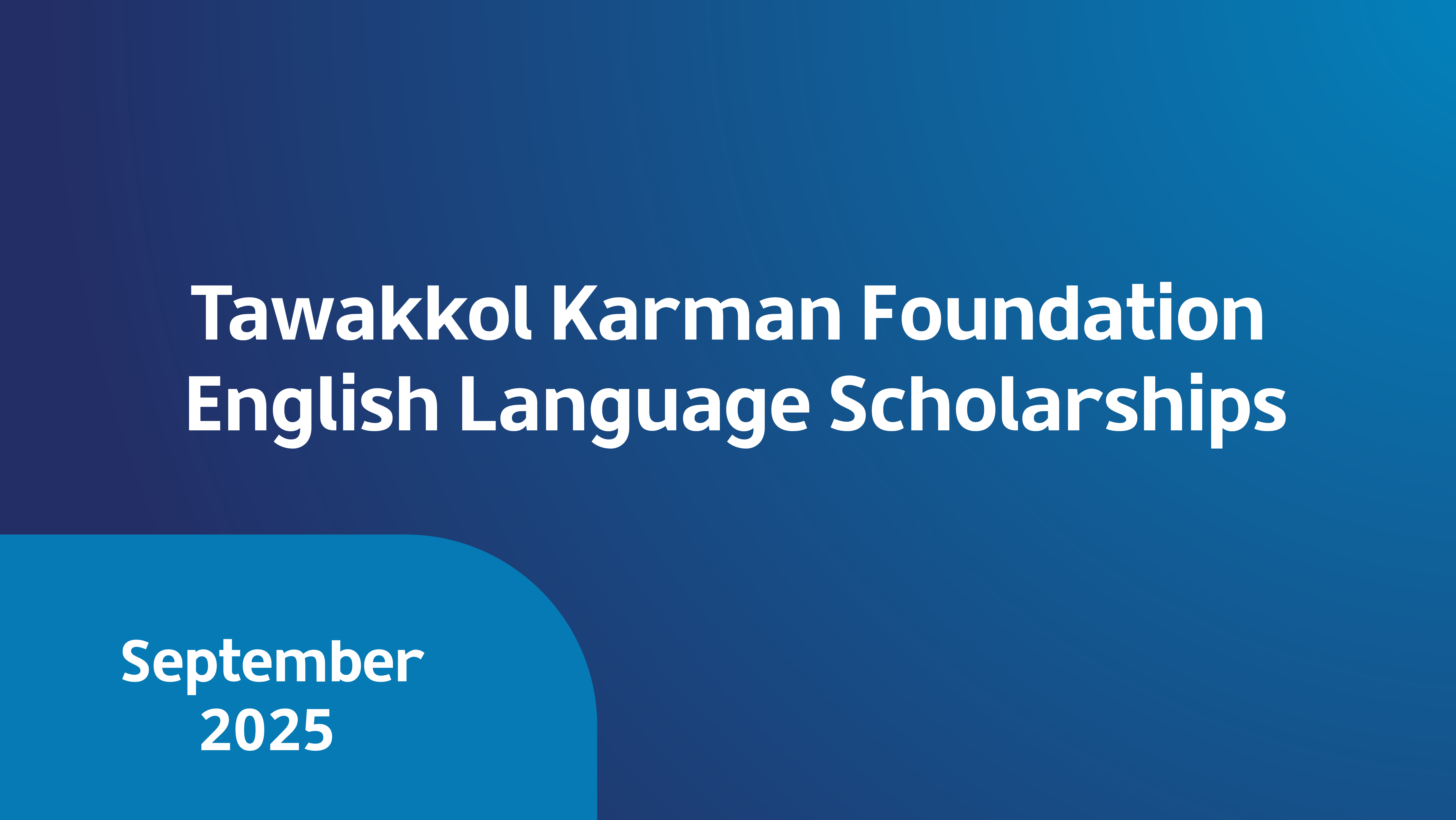 Tawakkol Karman Foundation launches September English scholarship under Leaders for Future